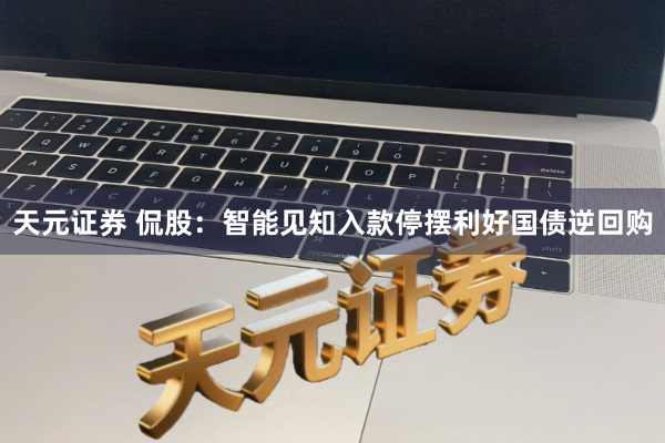 天元证券 侃股：智能见知入款停摆利好国债逆回购